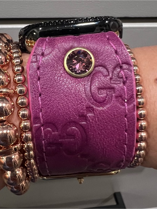 Spark*L Accessories - Gucci purple Spark*l band for Apple Watch